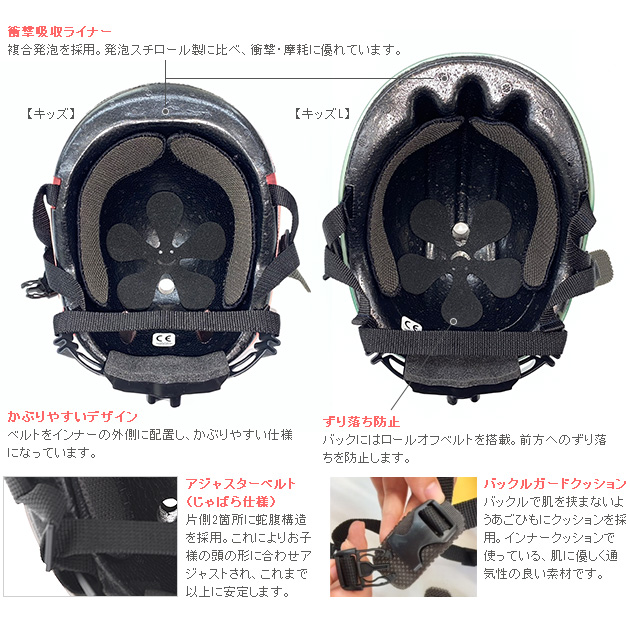 nicco ニコ BEAT.le(ビートル) キッズヘルメット  ヘルメット 子供用 子供 キッズ 自転車 ジュニア 男の子 女の子 おしゃれ 日本製  