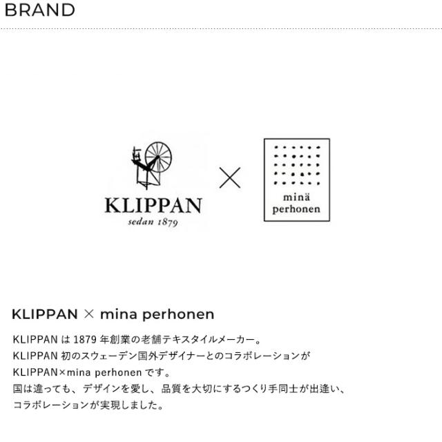 KLIPPAN クリッパン【正規取扱店】 リネン＆シュニールコットン シングルブランケット birds in the snow  スローケット 夏用 おしゃれ 北欧 洗濯機 洗える ギフト プレゼント ミナ  