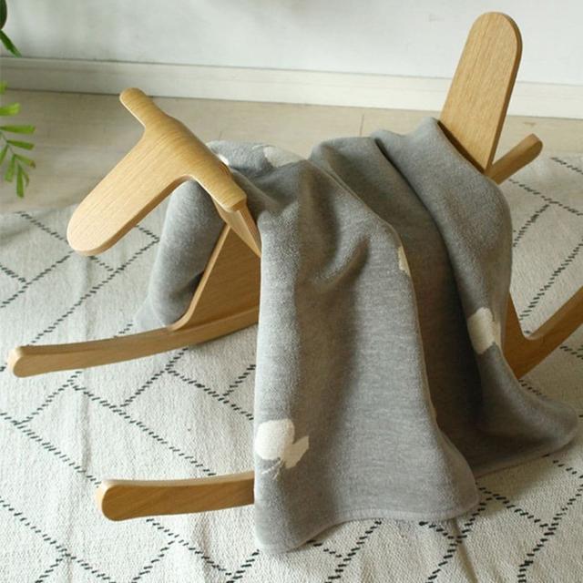 KLIPPAN クリッパン【正規取扱店】 シュニールコットン ミニブランケット CHOUCHO  ベビー 赤ちゃん おくるみ ブランケット 厚手 おしゃれ 北欧 洗濯機 出産祝い ギフト プレゼント ミナ  