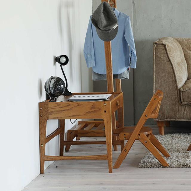 Herit. ヘリット キッズデスク 子供用デスク 子供用机 おしゃれ シンプル 北欧 木製 学習デスク 学習机 勉強机 幼児 小学生 低学年 引き出し付き タブレット 保育園 幼稚園