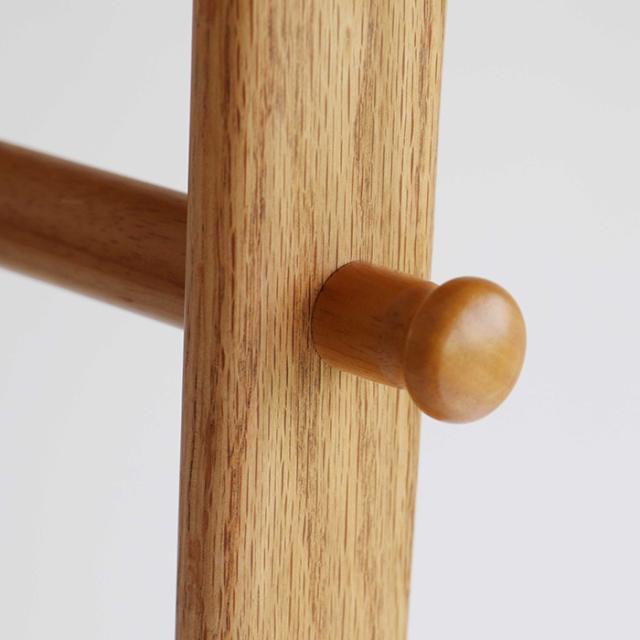 Herit. ヘリット キッズハンガーラック 子供用ハンガーラック 衣類 収納 洋服 おしゃれ シンプル 北欧 木製 ランドセル 収納 高さ調節可能 幼児 小学生 低学年 制服 おきがえ 保育園 幼稚園