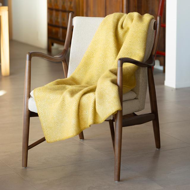 KLIPPAN クリッパン【正規取扱店】 ウール ハーフブランケット グースアイ MIDI  ハーフケット ひざ掛け おしゃれ 北欧 高級 ブランケット スローケット ベビーカー ギフト プレゼント  