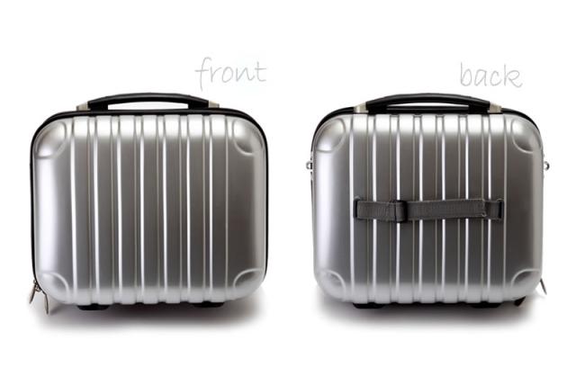 LEGEND ABS ミニトランク A4 丈夫 2way 軽い 出張 旅行 黒 【送料無料