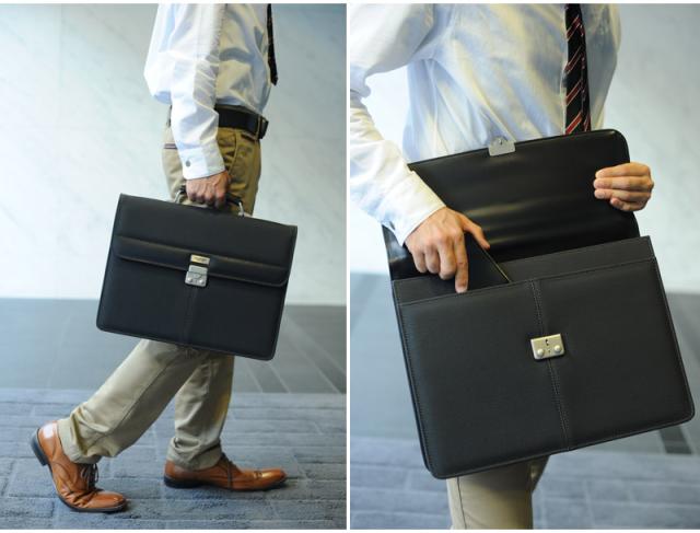 ED KRUGER ブリーフケース　TYPE-H /男性用/メンズ/ビジネスバッグ/ブリーフバッグ/B4/鍵付き/合皮/フェイクレザー/鞄/かばん/バッグ/日本製/ウノフク/軽量/通勤/ブラック/カーキ/ 【送料無料】 ED KRUGER ブリーフケース TYPE-H /男性用/メンズ/ビジネスバッグ