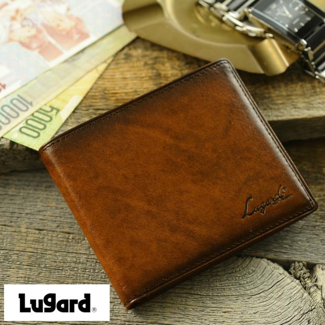 青木鞄 象革 二つ折り財布 Luggage AOKI 1894 小銭入れなし African