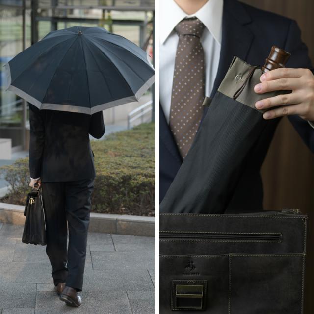 小宮商店 折りたたみ 傘 10本骨 60cm 橘 甲州織 ブランド 軽い