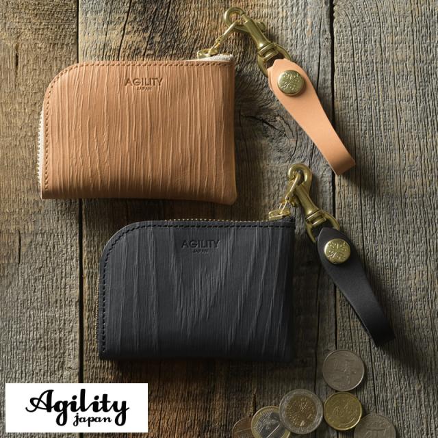 Pid VASTO コードバン ラウンドジッパー コインケース ミニ財布 革小物