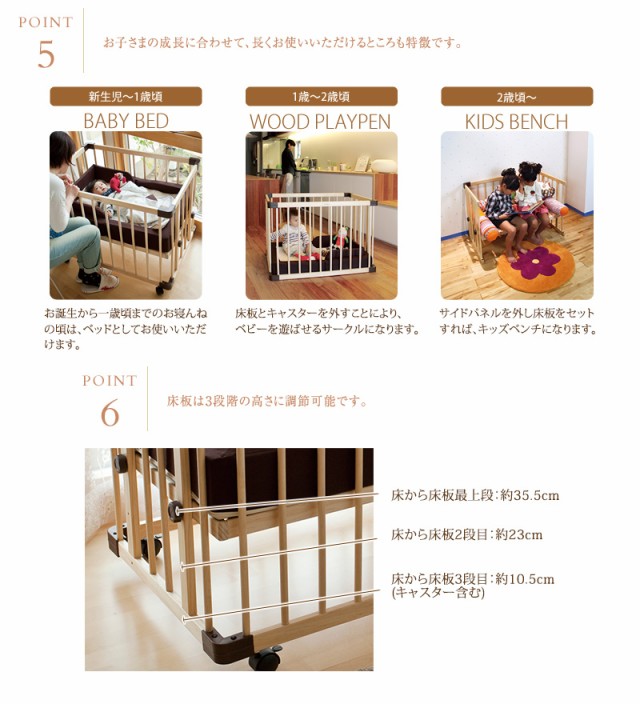 ファルスカ ご出産準備応援　おねんねセットA（ミニジョイントベッドネオ・コンパクトベッドフィット）