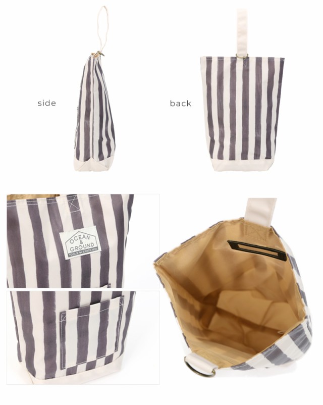 OCEAN＆GROUND オーシャンアンドグラウンド  シューズBAG DOT&STRIPES  1215006DT 