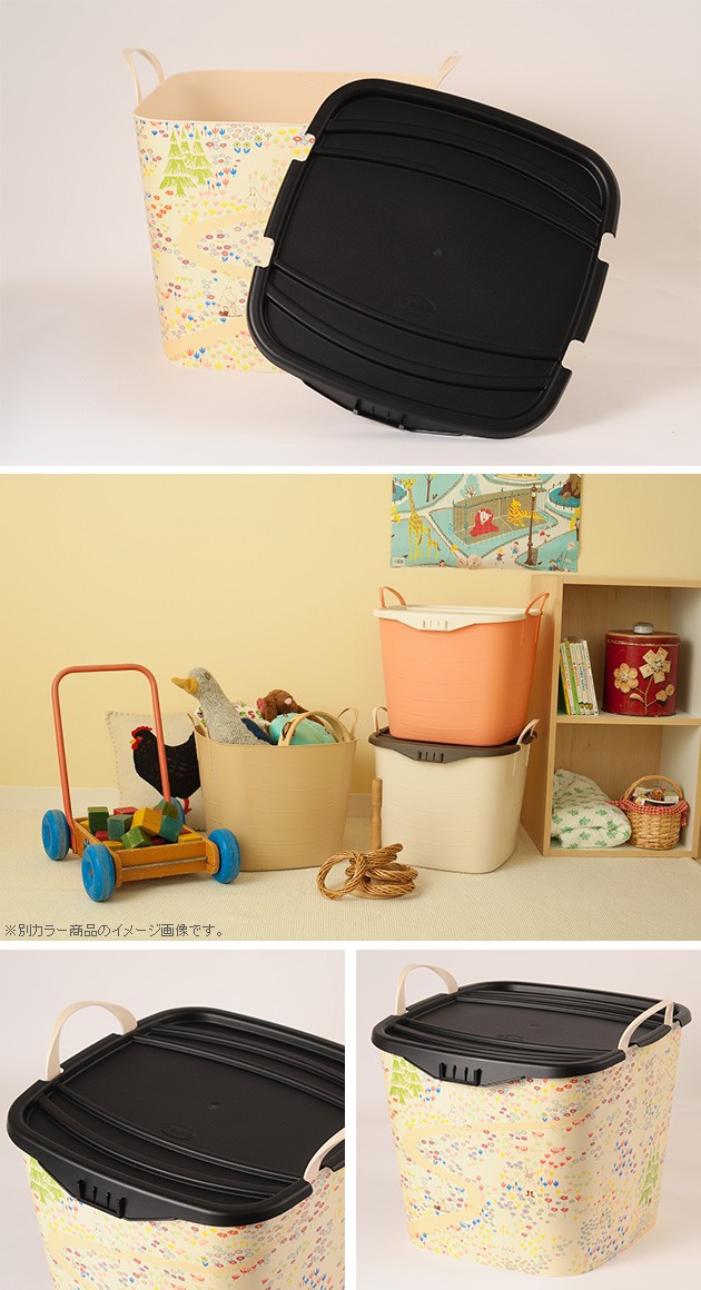 stacksto スタックストー スタックストー バケット M ムーミン BAQUET M 25L MOOMIN  スタックストー バケット おもちゃ おむつ オムツ 収納 収納ボックス ボックス 野菜 かご  