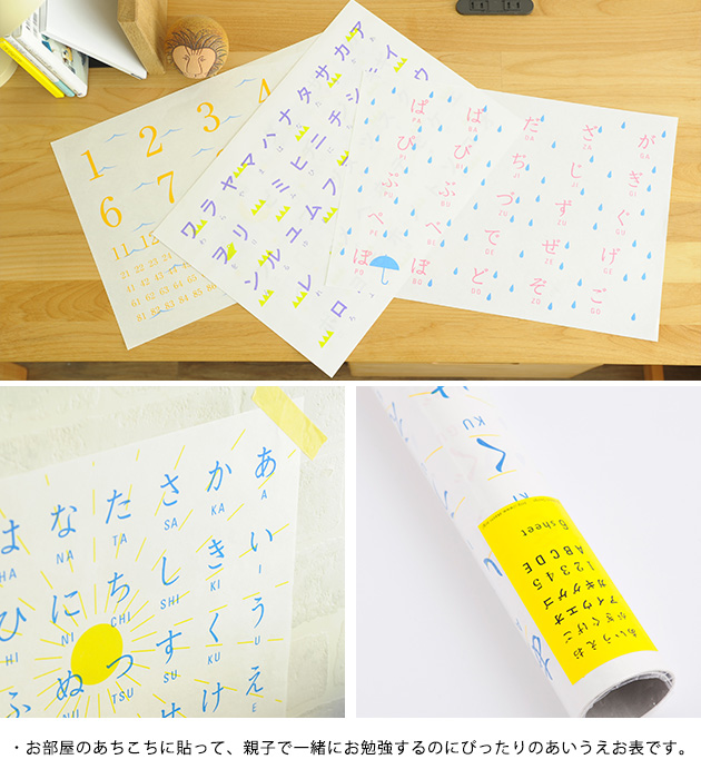 あいうえお表 6枚セット あいうえお表 学習 学習ポスター カタカナ アルファベット の通販はau Pay マーケット こどもと暮らし 商品ロットナンバー