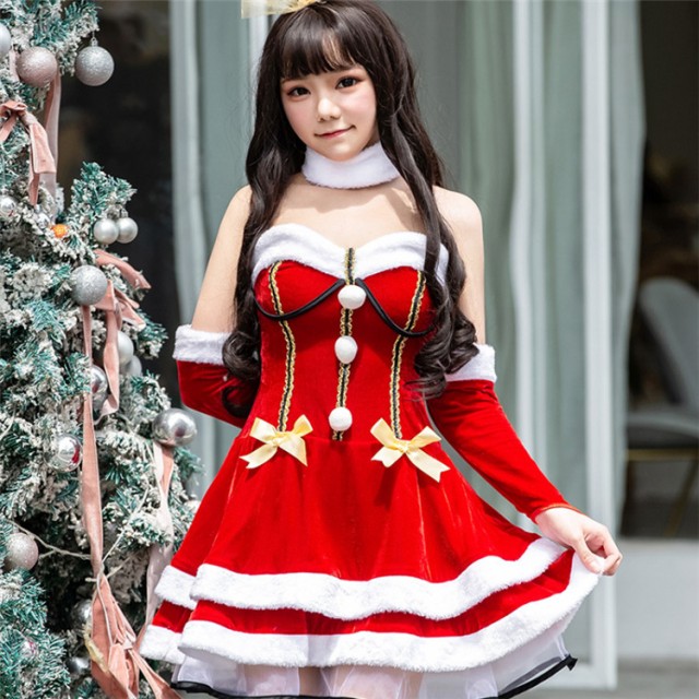 サンタ コスプレ クリスマス 大人 サンタコス 可愛い かわいい
