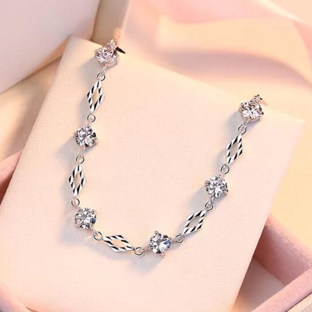 ブラウンダイアモンド ブレスレット30.5ct♢フルブレス♢高品質♢SALEレア 特別価格/高品質]ブラックダイヤモンドブレスレット（約4mm/24.2