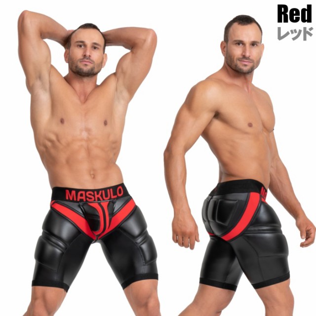 男性用スパッツ ボクサーパンツ メンズ レザー風 フェイクレザー ラバー インナー アンダー Maskulo マスクロ ARMORED  サイクリングショーツ ボクサー(男性下着ma-sh200) の通販はau PAY マーケット - メンズランウェイ | au PAY  マーケット－通販サイト