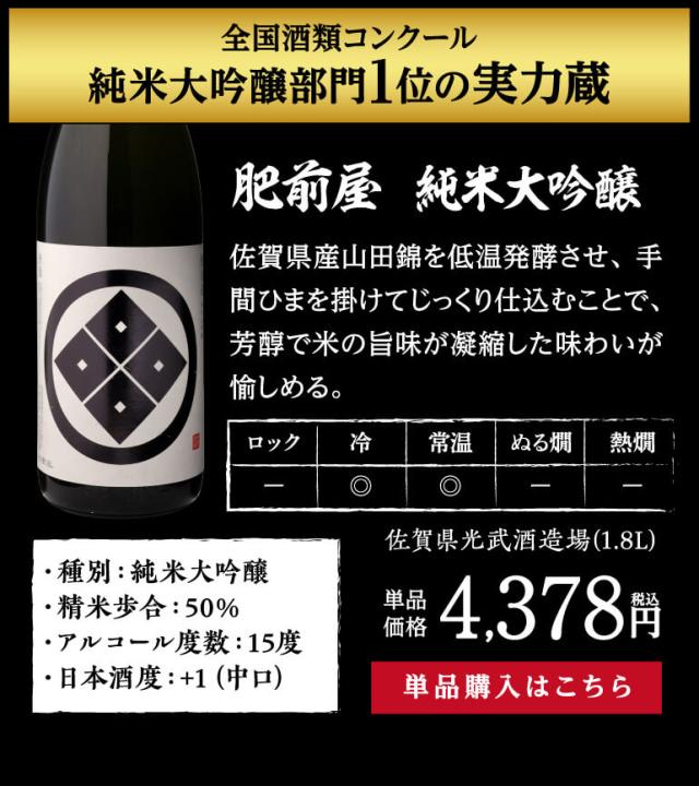 肥前屋 純米大吟醸