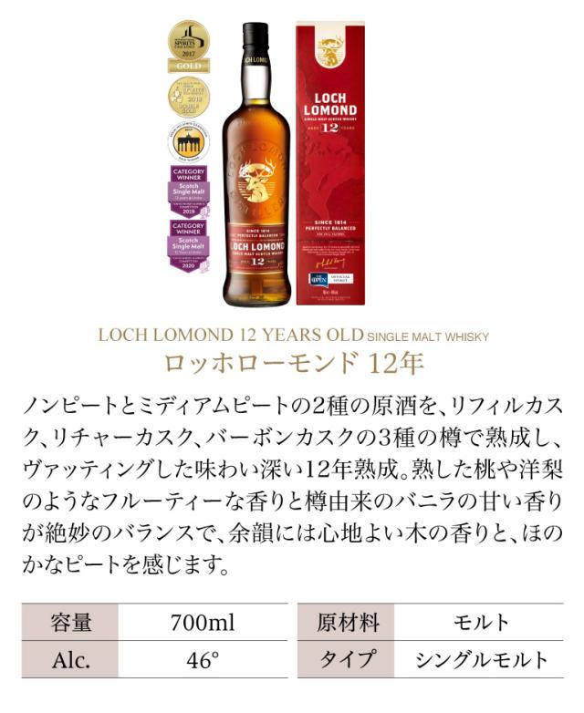 ロッホローモンド12年