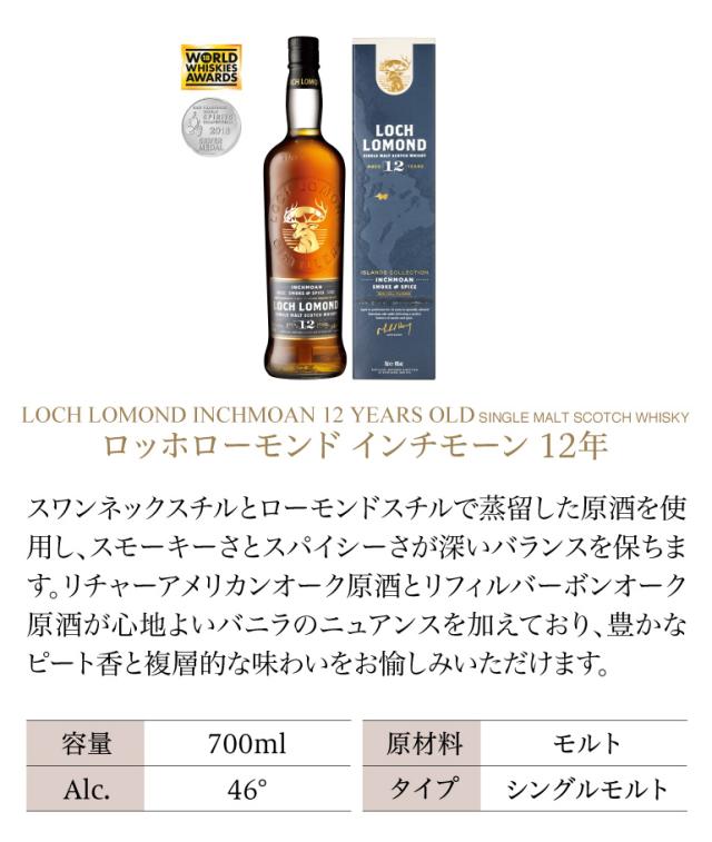 ロッホローモンド インチモーン12年