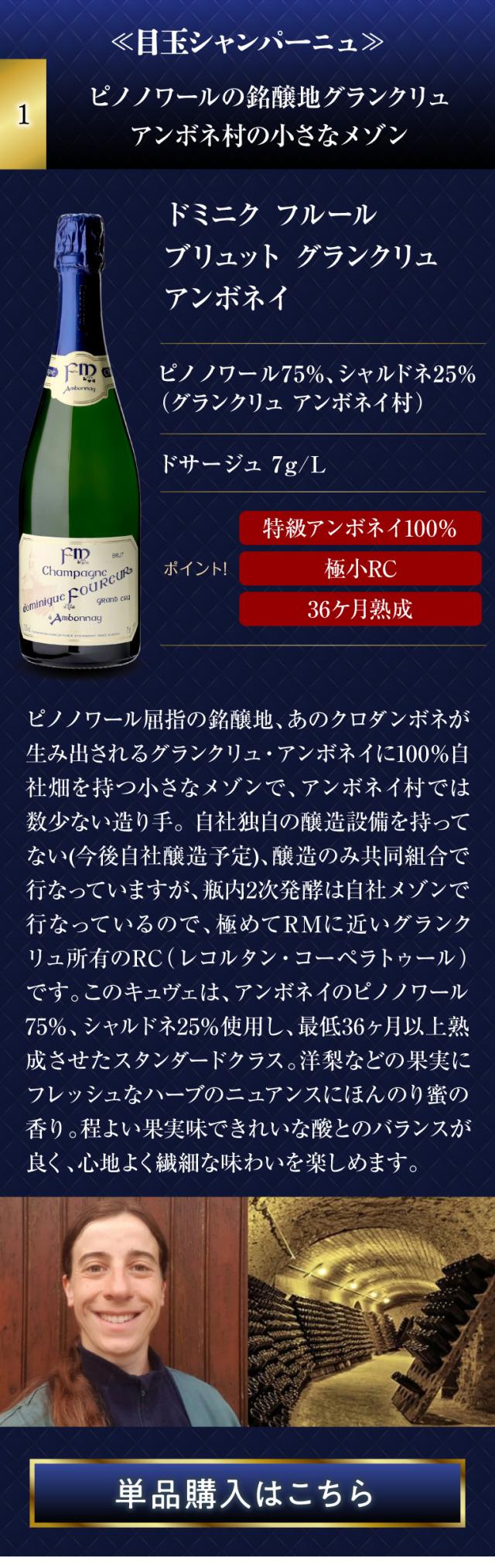 高級辛口シャンパン5本セット