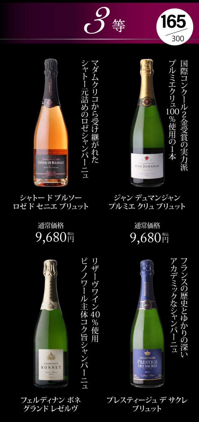 プレミアムシャンパン福袋108弾