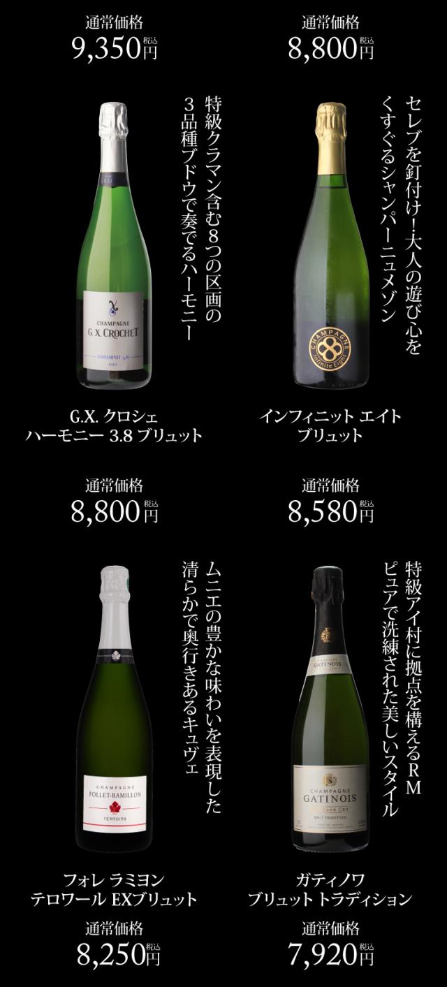 プレミアムシャンパン福袋108弾