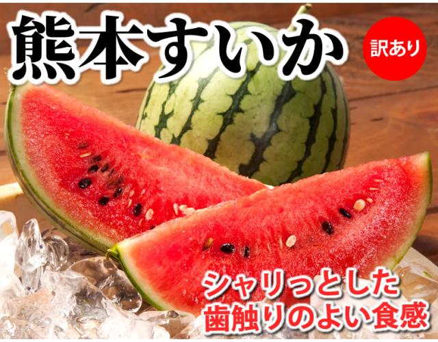 訳あり熊本すいか