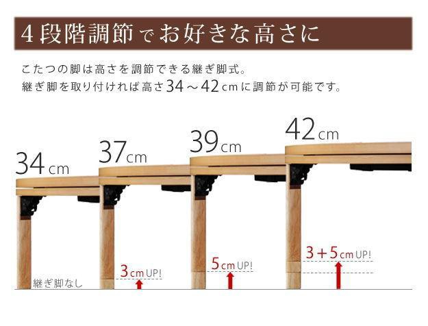 こたつテーブル コタツ センターテーブル ローテーブル 日本製 和室 座