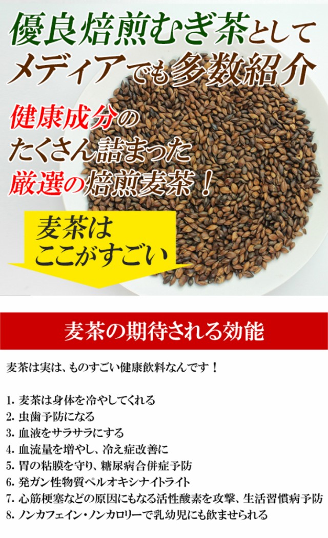 焙煎健康麦茶ティーパック 10g 100包入 国産 九州産むぎ茶 キャンペーン期間限定 衝撃価格 200リットル分の大容量 送料無料の通販はau Wowma ワウマ 越若水産 商品ロットナンバー 295245138