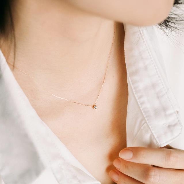 ダイヤモンド ネックレス 一粒 本物 ゴールド 0.3カラット 鑑定書付 0.36ct Dカラー VS2クラス 3EXカット GIA