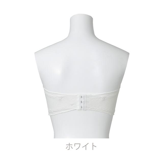 細リブチューブトップ