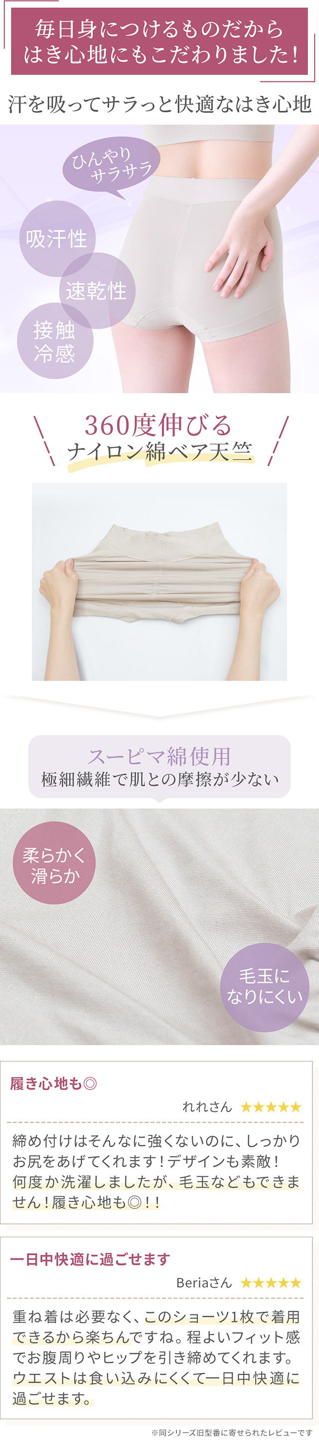 ハートのお尻に格上げショーツ24"