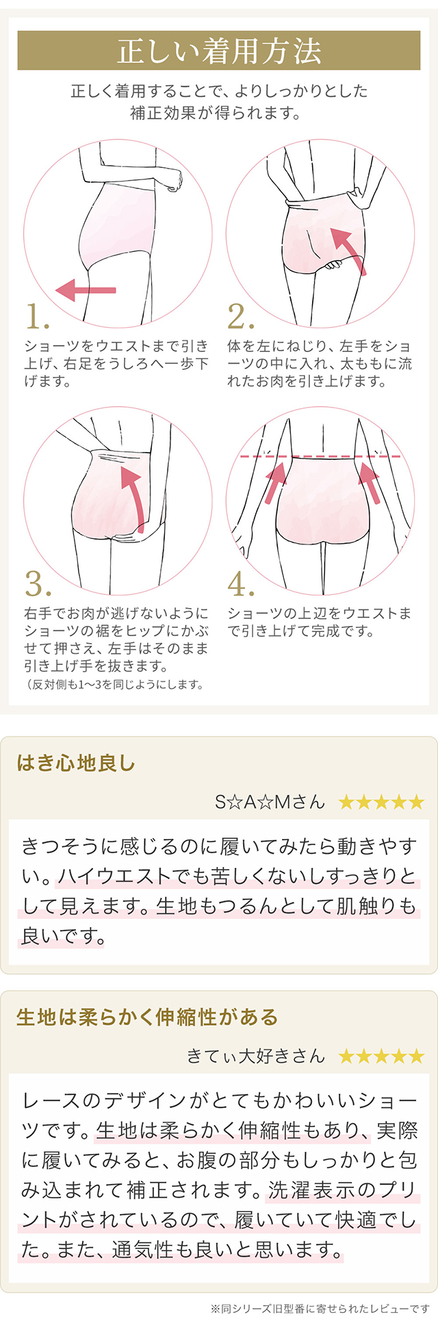ビューティフルレースショーツ25
