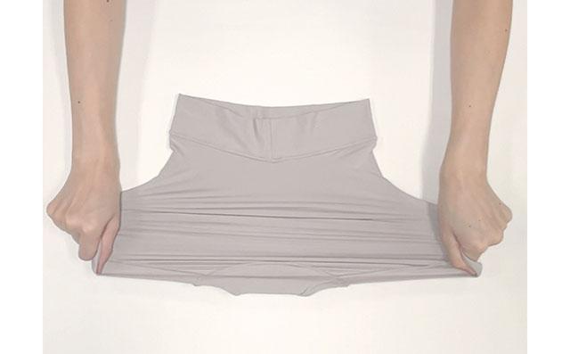 綿混フィットレースショーツ25