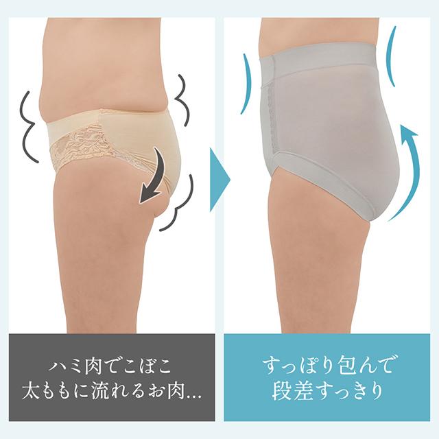 楽なのにすっぽりショーツ
