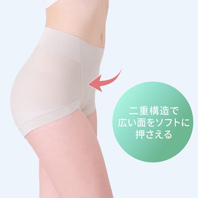 シルク混素肌しっとりDailyショーツ26