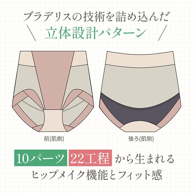 シルク混素肌しっとりDailyショーツ26