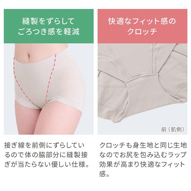 シルク混素肌しっとりDailyショーツ26