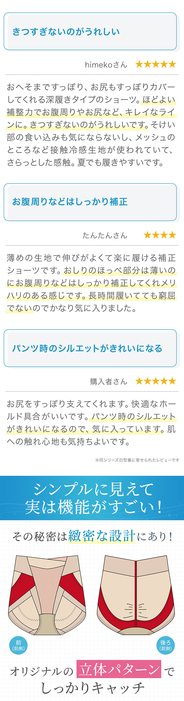 ゆきねえモアソフト快適ショーツ25