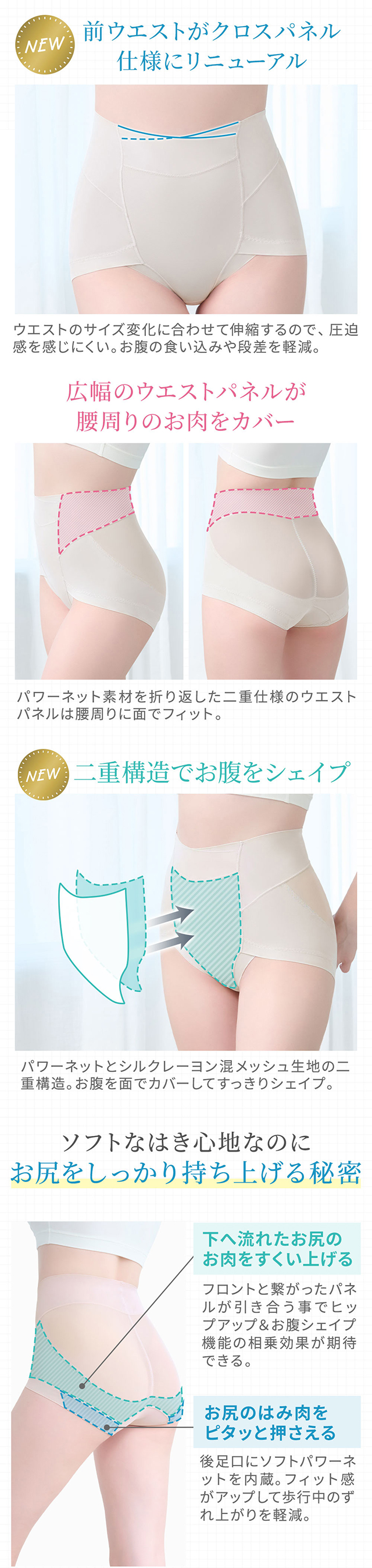 ゆきねえモアソフト快適ショーツ25