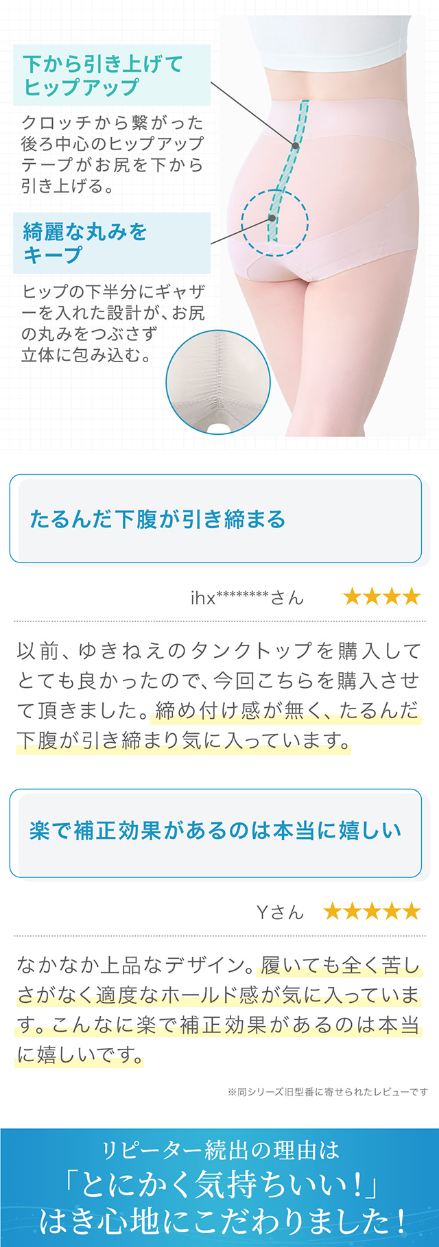 ゆきねえモアソフト快適ショーツ25