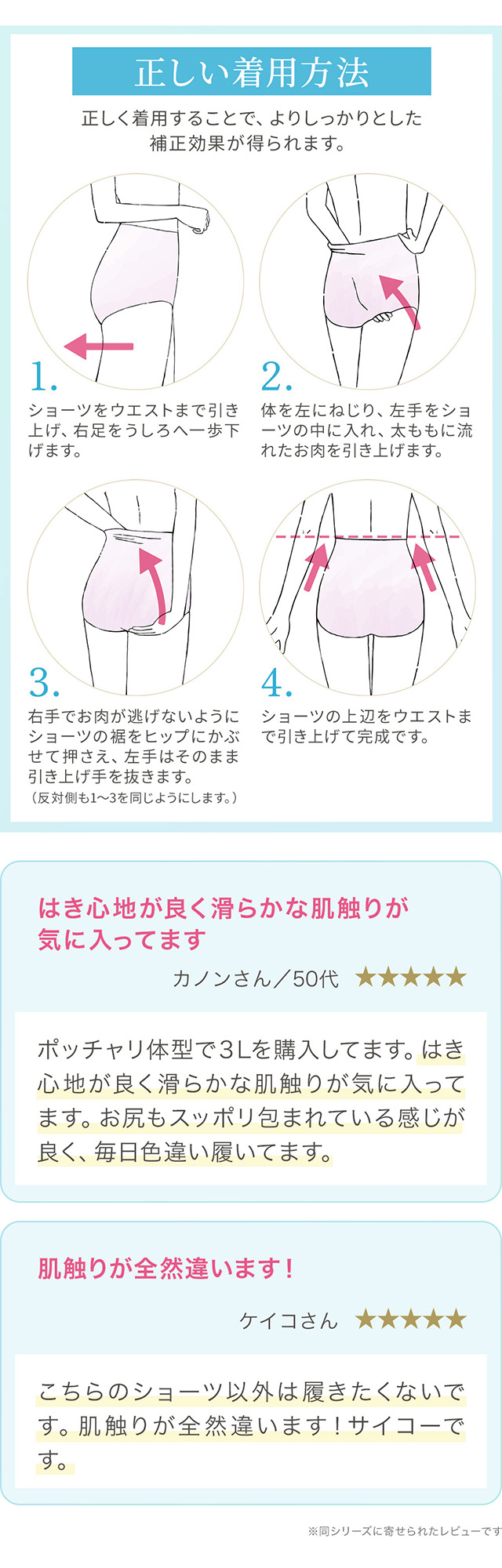 とろりソフトシルク混ライトショーツ25