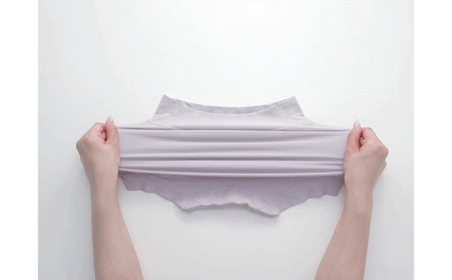 ゆきねえ365綿混モアらくすっぽりショーツ25