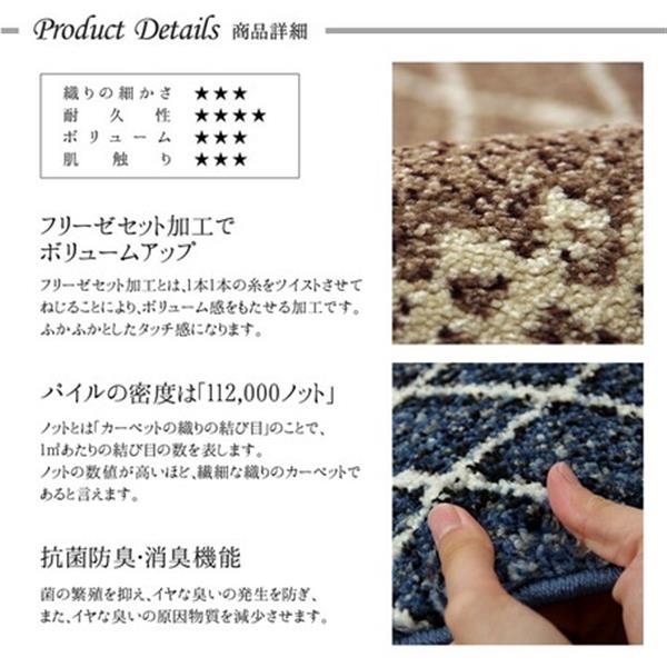 再入荷1番人気 新生活 トルコ製 ウィルトン織カーペット 北欧調ラグ エディア ネイビー 約0 250cm 手数料安い Sylvaniatownshippolice Com