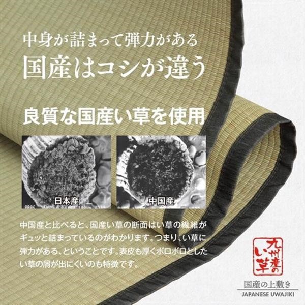 定番正規品 純国産 い草 上敷き お手入れ簡単 カーペット 汚れに強い 双目織 『黒松』 六一間8畳(約370×370cm)の通販はau PAY マーケット - ショップハナテック|商品ロットナンバー:506688420 超歓迎得価