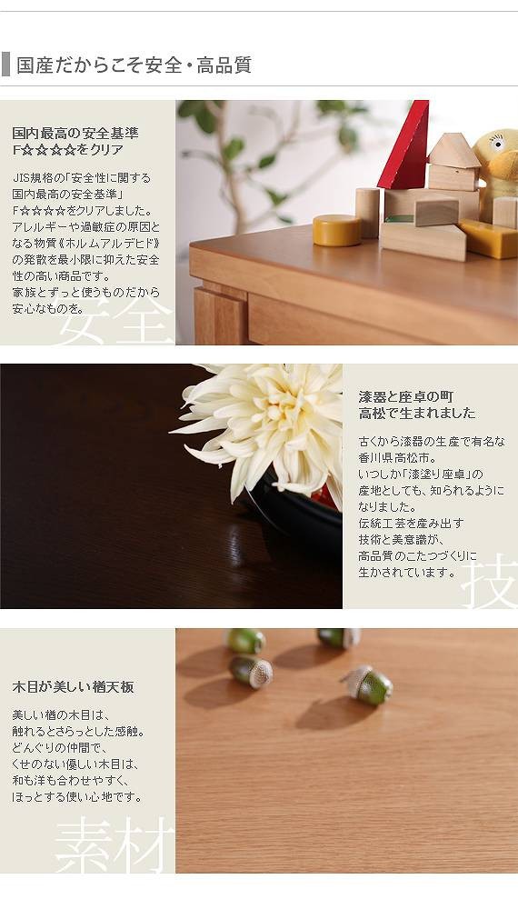 再入荷即納 キャスター付きこたつ 日本製 国産ローテーブルの通販はau PAY マーケット - ショップハナテック|商品ロットナンバー:484208875 トリニティ 120×80cm こたつ テーブル 長方形 高品質新作
