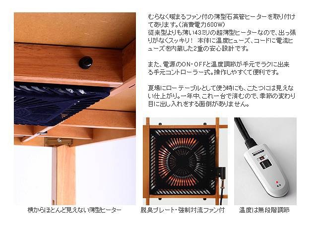再入荷即納 キャスター付きこたつ 日本製 国産ローテーブルの通販はau PAY マーケット - ショップハナテック|商品ロットナンバー:484208875 トリニティ 120×80cm こたつ テーブル 長方形 高品質新作