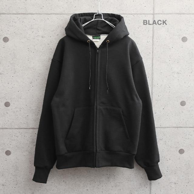 スウェットパーカー / CAMBER キャンバー CAM131 12.5oz ヘビーウェイト ジップパーカー サーマルライナー MADE IN USA【T】｜メンズ レディース ジップアップパーカー スウェット 裏地サーマル 厚手 厚地 ブランド おしゃれ 大きいサイズ