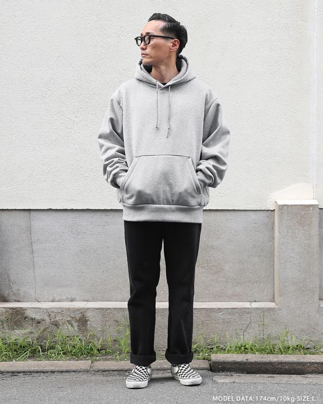 スウェットパーカー / CAMBER キャンバー CAM132 12.5oz ヘビーウェイト プルオーバーパーカー サーマルライナー MADE IN USA【T】｜メンズ スウェット 厚手 ブランド おしゃれ 大きいサイズ