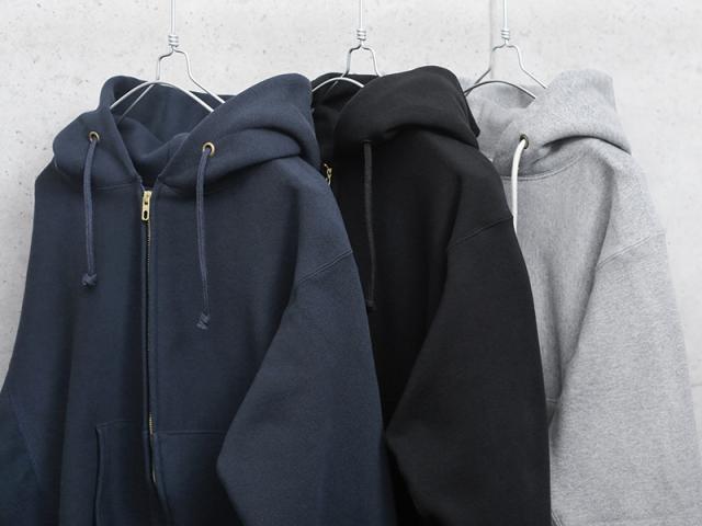 Champion チャンピオン C5-U102 リバースウィーブ ジップアップ スウェットパーカー 12.5oz 赤タグ・MADE IN USA【Cx】【T】｜ フード 無地 メンズ おしゃれ ブランド 大きいサイズ