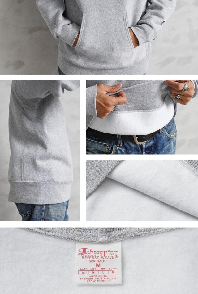 Champion チャンピオン C5-A101 リバースウィーブ フーデッド スウェットシャツ 12.5oz 赤タグ MADE IN USA【Cx】【T】｜メンズ パーカー アメリカ製 アメカジ 裏起毛 フーディ ヴィンテージ スポーツウェア アウトドア カジュアル