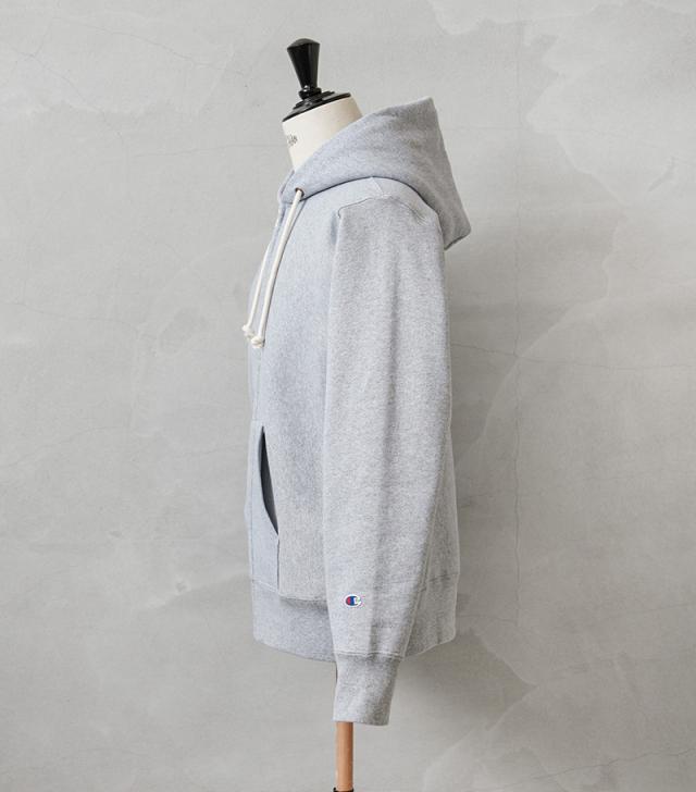 Champion チャンピオン C5-A102 リバースウィーブ ジップ フーデッド スウェットシャツ 12.5oz 赤タグ MADE IN USA【Cx】【T】｜パーカー ジップアップ フーディー アメリカ製 アメカジ メンズファッション 裏起毛 ヴィンテージ